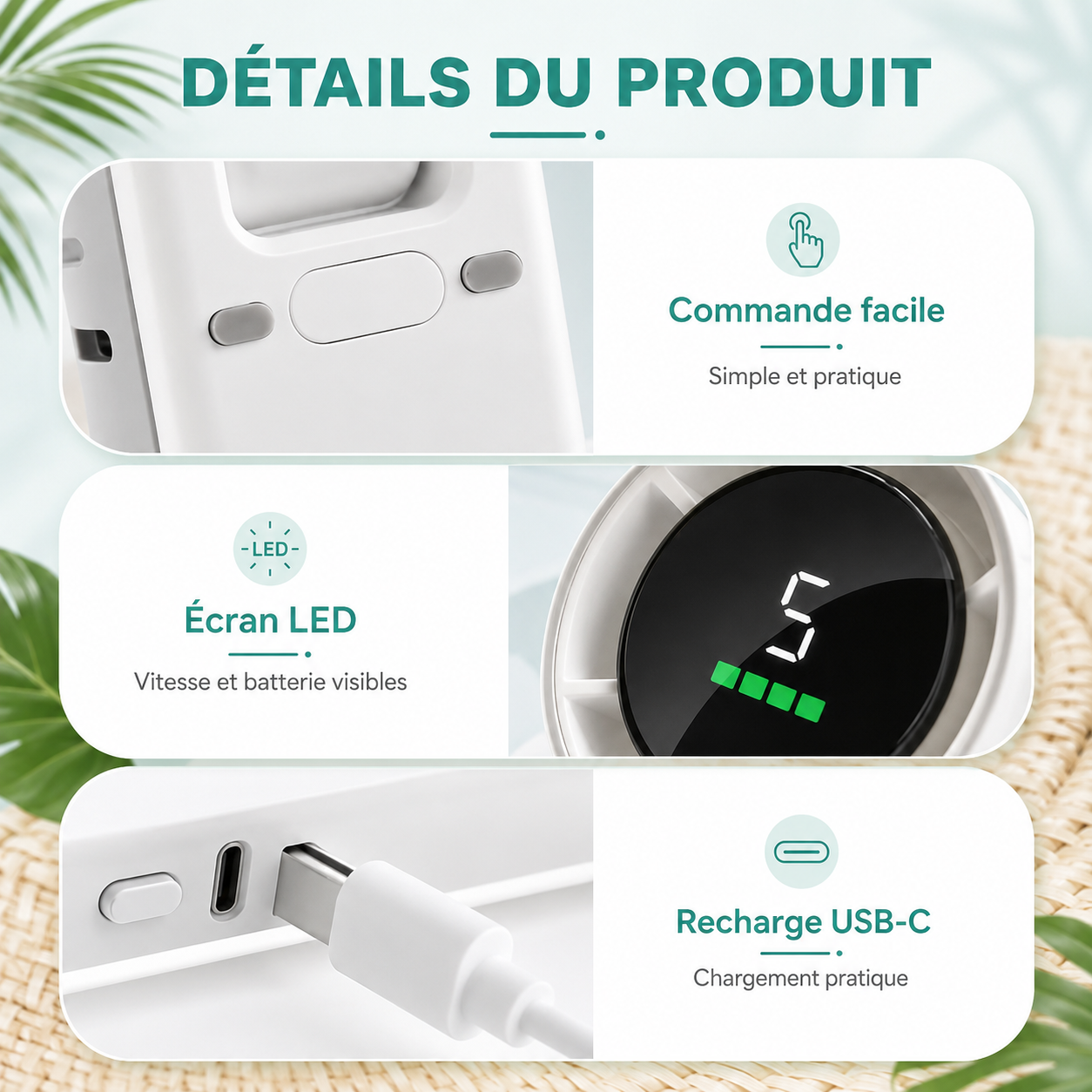 Mini ventilateur turbo